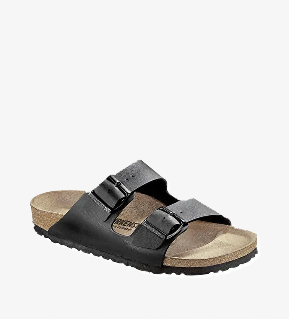 Birkenstock Siyah Kadın Deri Terlik ARIZONA - 51793