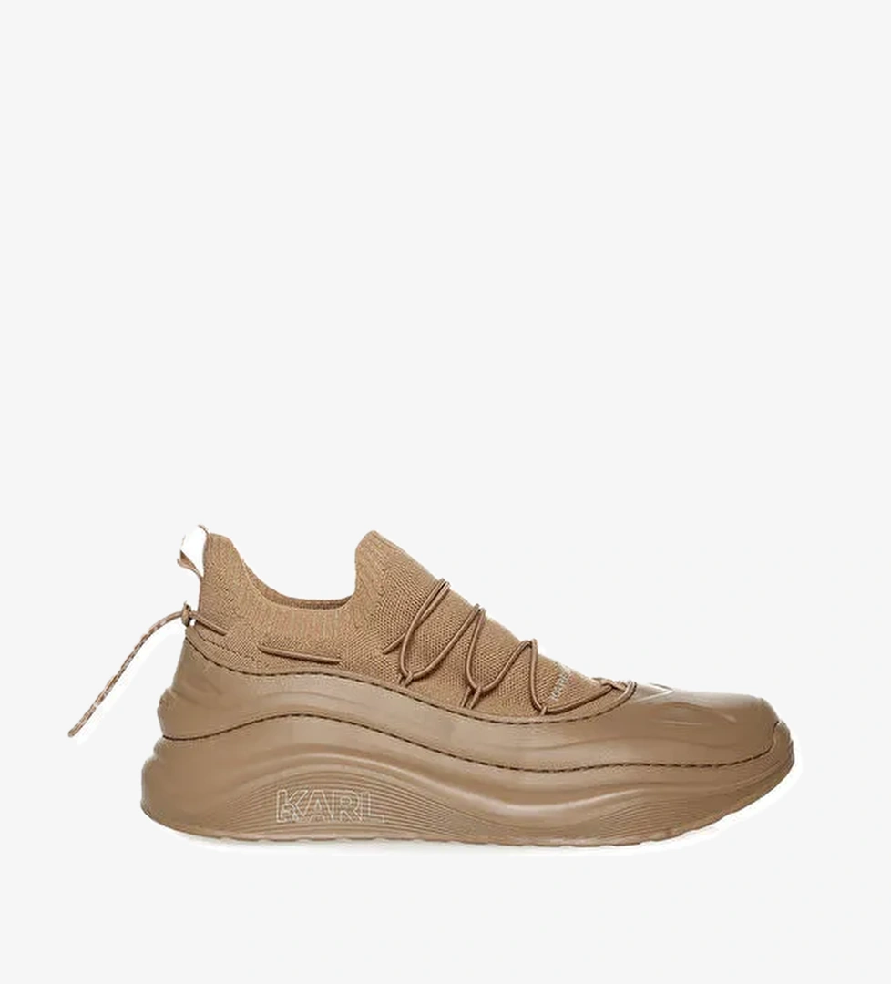 Karl Lagerfeld Kahverengi Erkek Sneaker KL52725 - Görsel 1