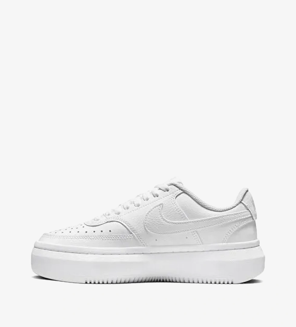 DM0113-100 W NIKE COURT VISION ALTA Beyaz Kadın Deri Lifestyle Ayakkabı
