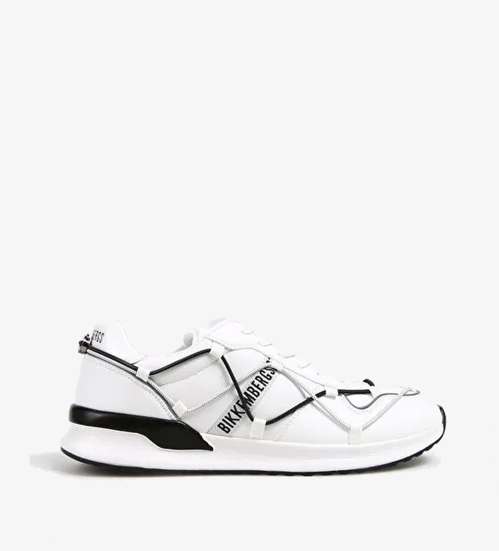 Dirk Bikkembergs Beyaz-Siyah Erkek Sneaker 16204/CP