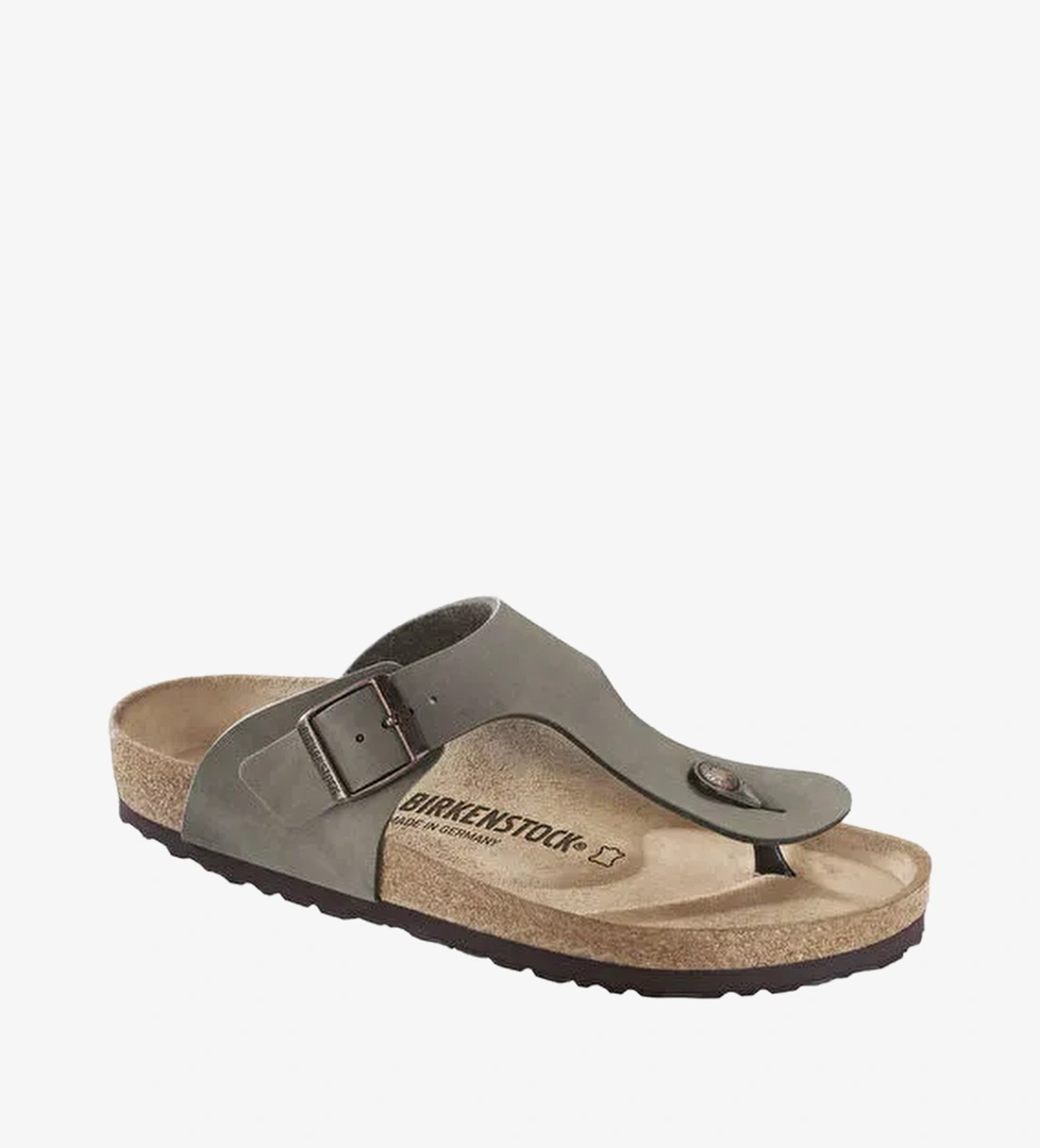 Birkenstock Taş Erkek Parmak Arası Terlik RAMSES BF NUBUK