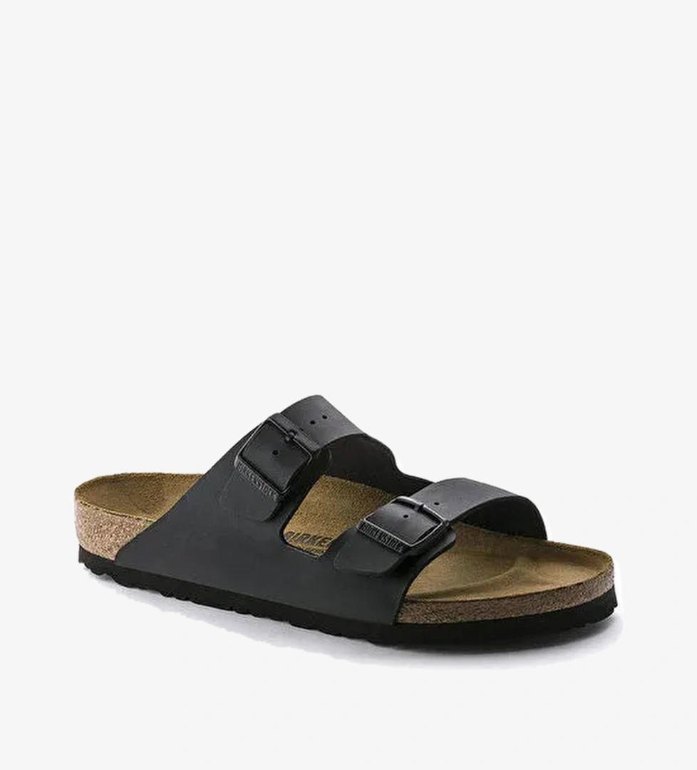 Birkenstock Siyah Erkek Deri Terlik ARIZONA - 51793 Terlik