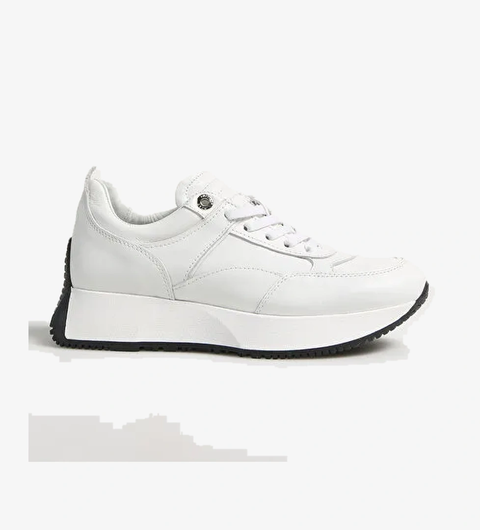 Hush Puppies Beyaz Kadın Deri Sneaker ALDA