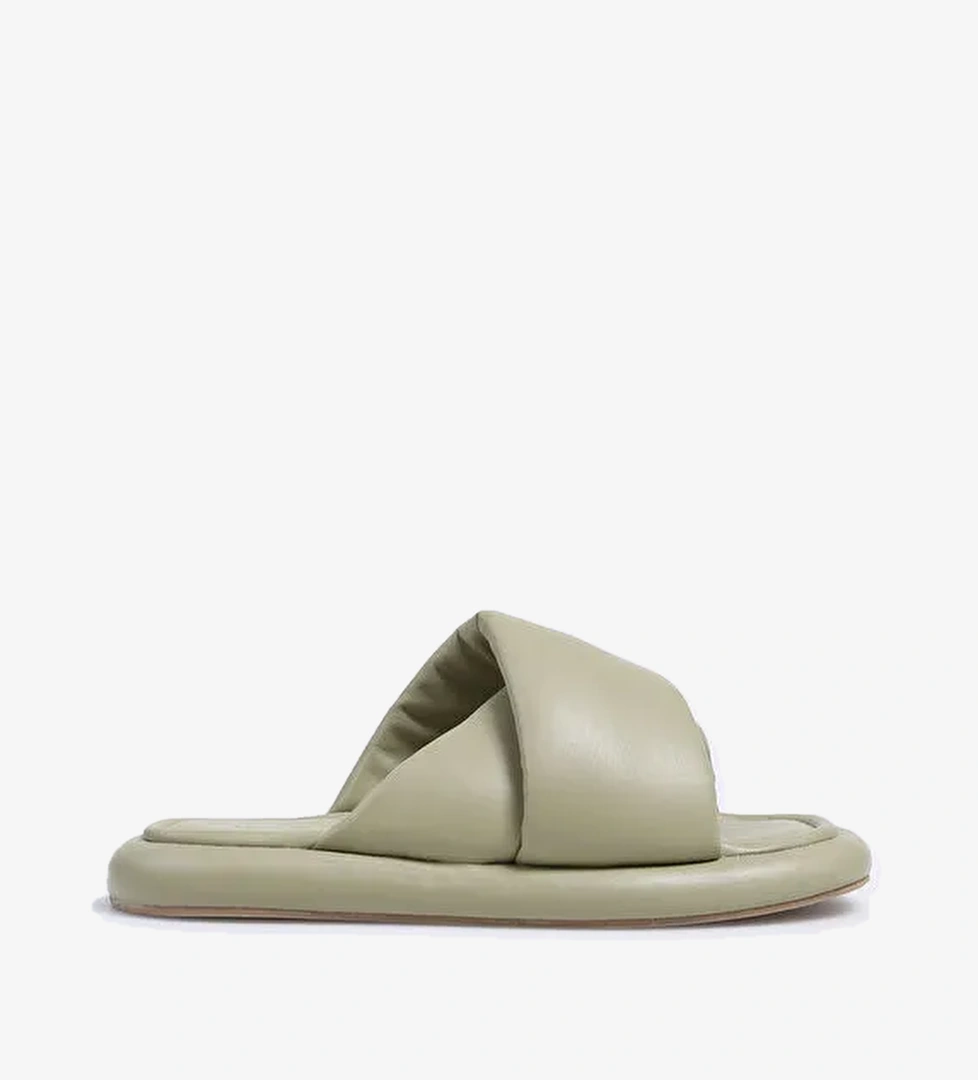 Hush Puppies Mint Kadın Deri Terlik KINKADE