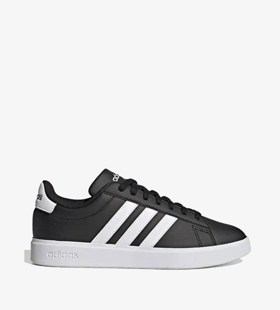 Adidas GW9196 GRAND COURT 2.0 Beyaz Dana Derisi + Suni Deri Erkek Lifestyle Ayakkabı
