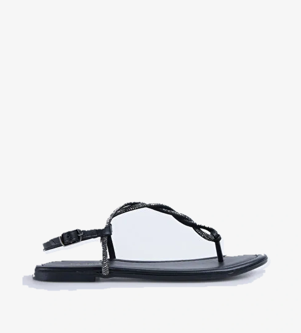 Fabrika Siyah Kadın Sandalet STORMES