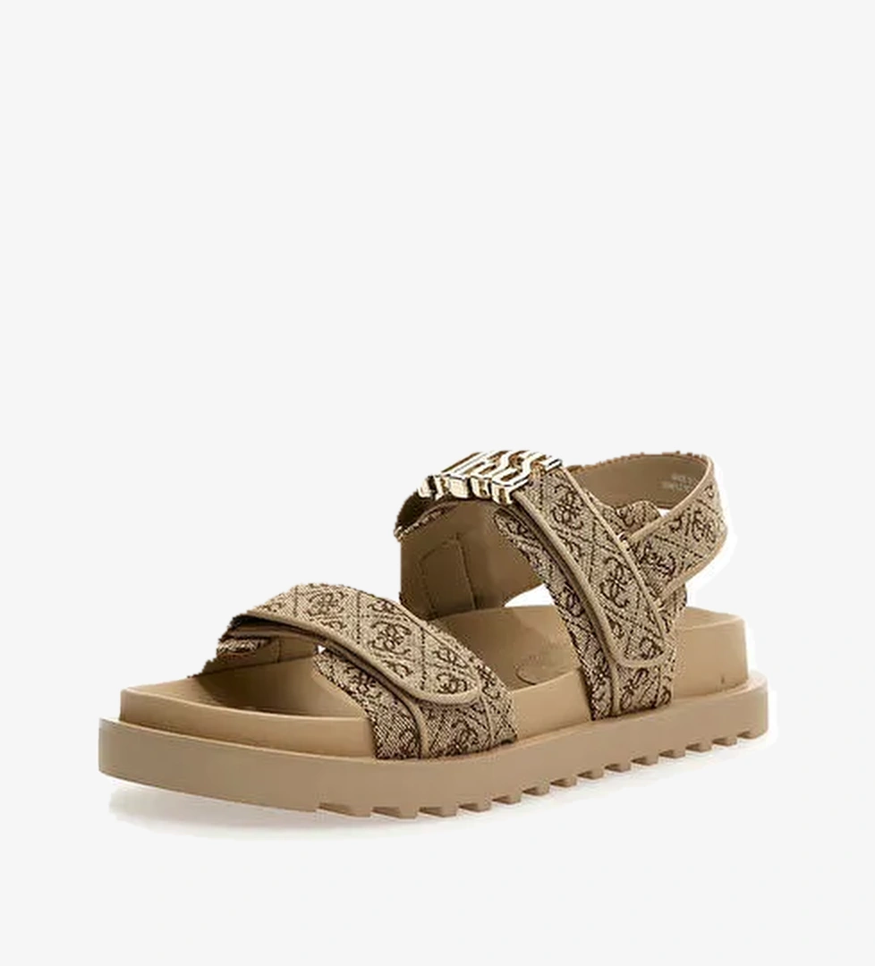 Guess Kahve Kadın Sandalet FL6FB2FAL03 - Görsel 1