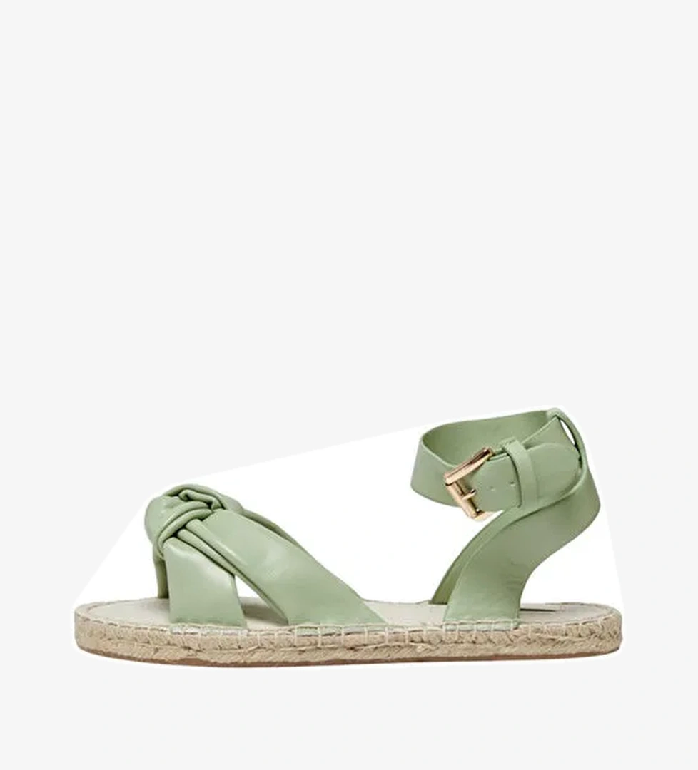 Only Only Siyah Açık Yeşil Kadın Sandalet 15288109 model görseli