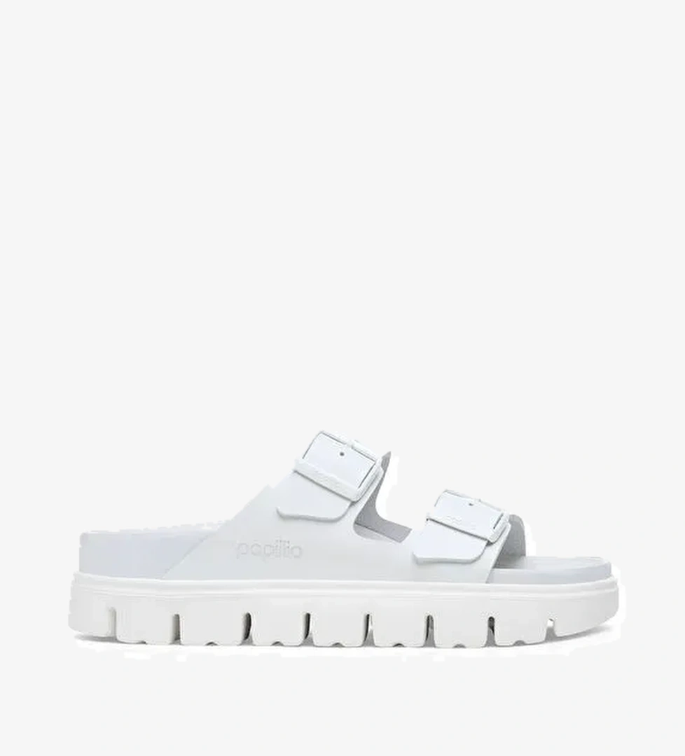 Birkenstock Beyaz Kadın Deri Terlik ARIZONA - Görsel 1