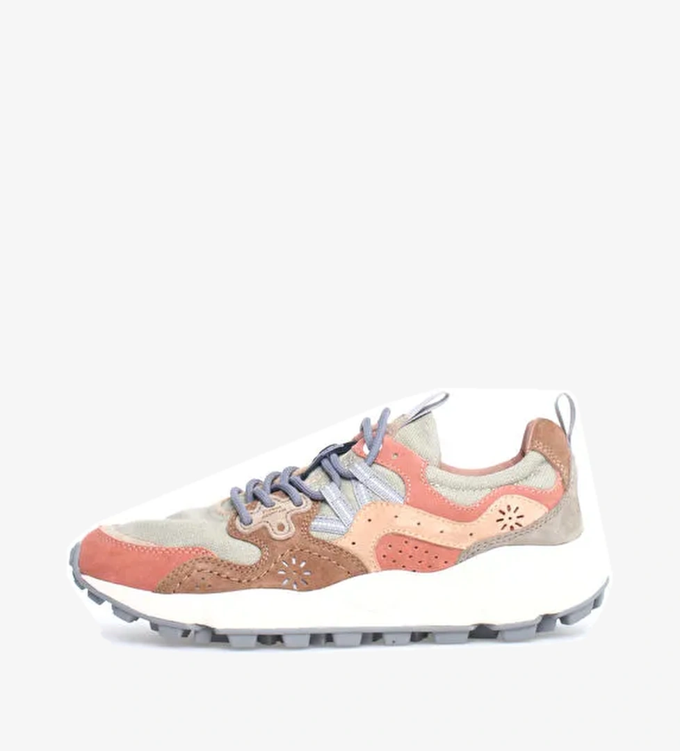 Flower Mountain Çok Renkli Kadın süet Sneaker 2017817-18-1D57 - Görsel 1