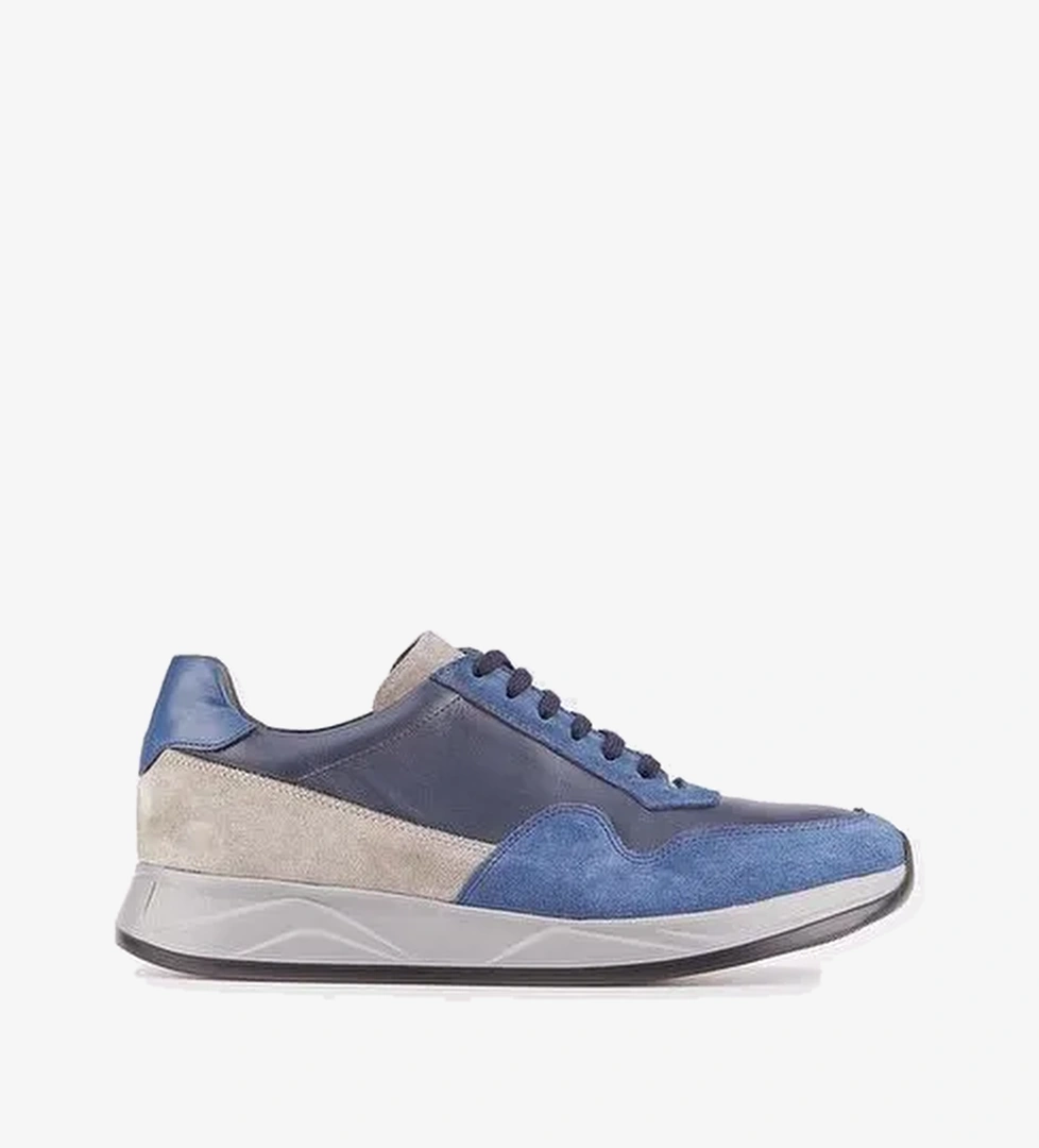 Cabani Ayakkabı Lacivert-Gri Erkek Sneaker 25580 - Görsel 1