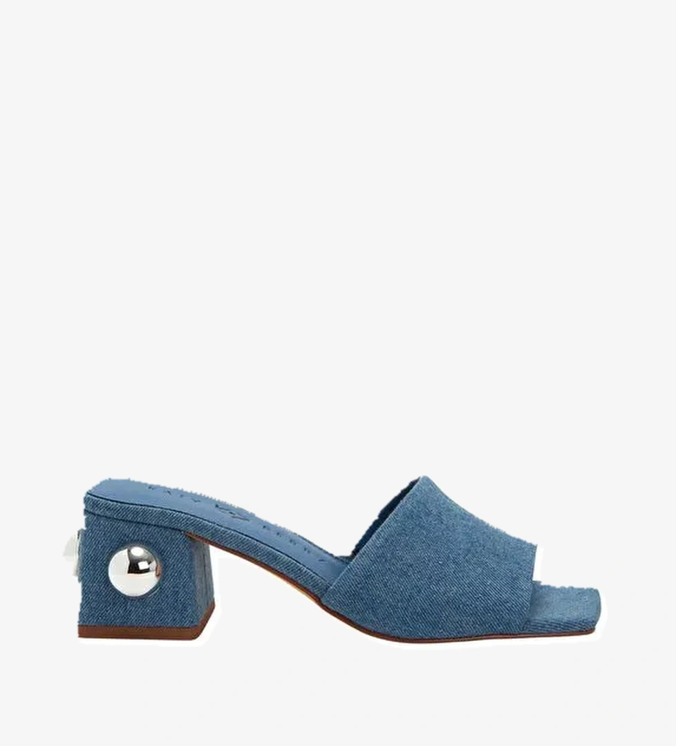 Katy Perry Koyu Mavi Kadın Topuklu Sandalet KP3053 - Görsel 1