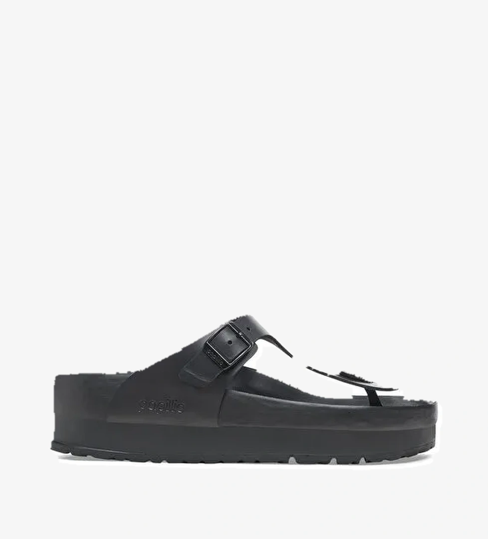 Birkenstock Birkenstock Siyah Kadın Deri Terlik GIZEH 1026874 model görseli