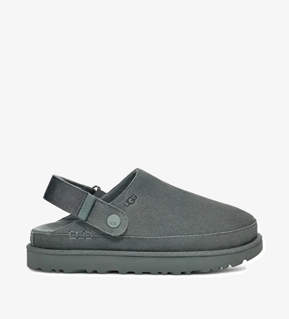 Ugg Koyu Gri Kadın Deri Terlik 1138252 - Görsel 1