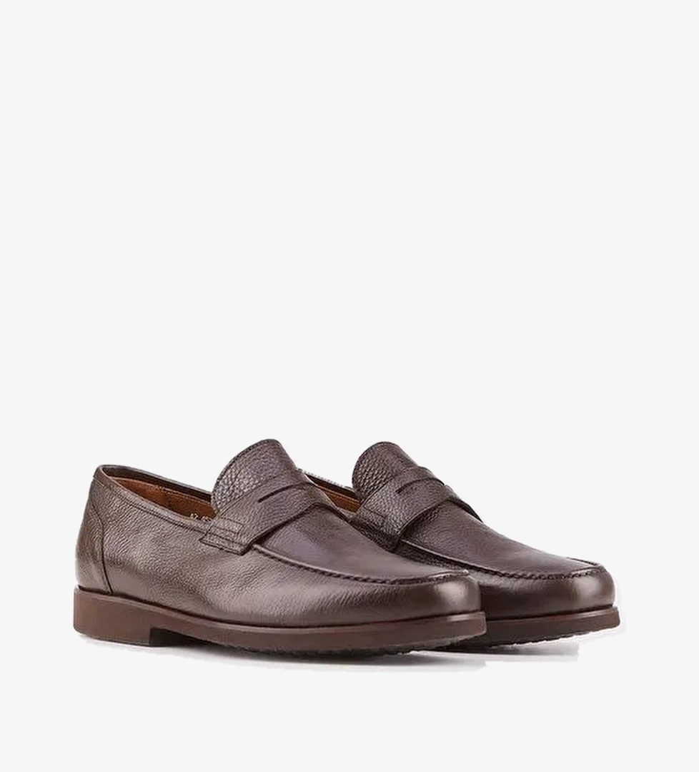 Cabani Ayakkabı Kahverengi Erkek Deri Günlük Ayakkabı 26850 - Görsel 1