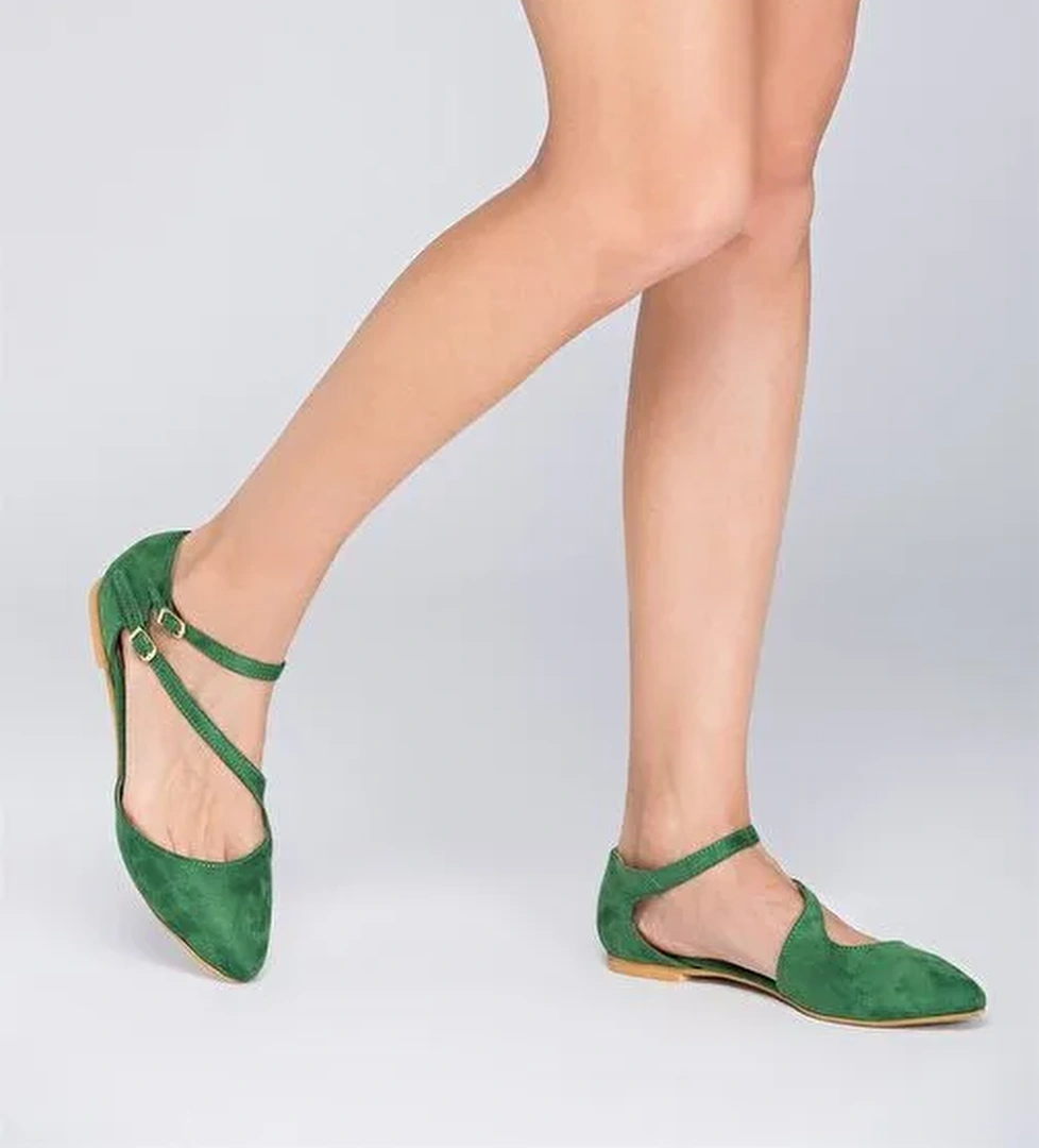 Yeşil Kadın Babet D726016902 - Görsel 1