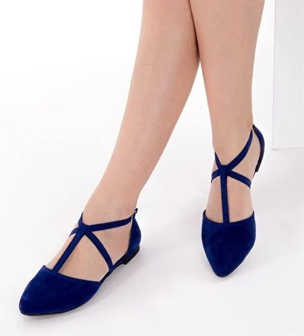 Fox Shoes Saks Kadın Babet 1500 - Görsel 1