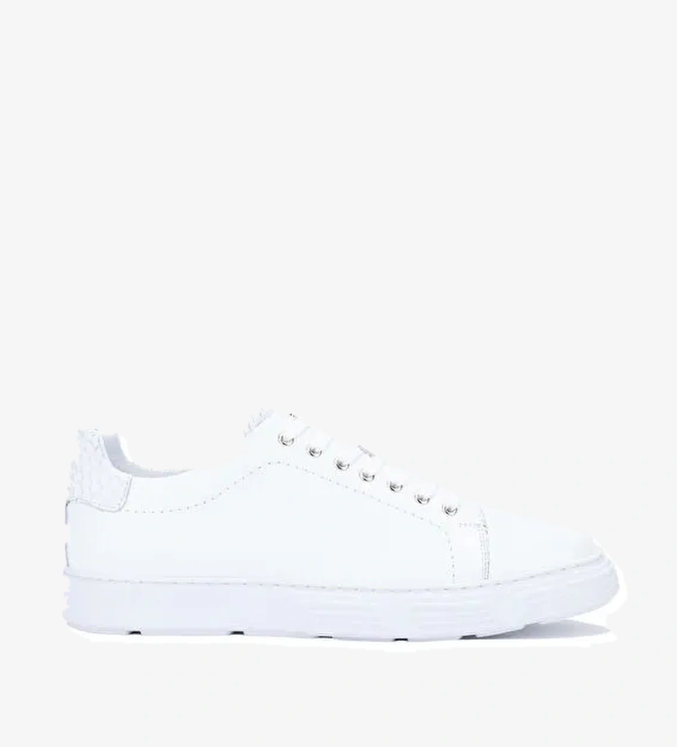 Tamer Tanca Lacivert Erkek Deri Sneaker 233 4613 ERK AYK Y24 - Görsel 1