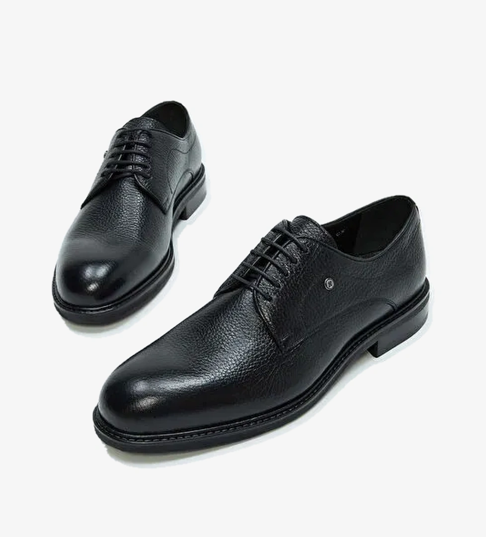 Tamer Tanca Lacivert Erkek Deri Günlük Ayakkabı 183 12466 ERK AYK SK23/24 - Görsel 1