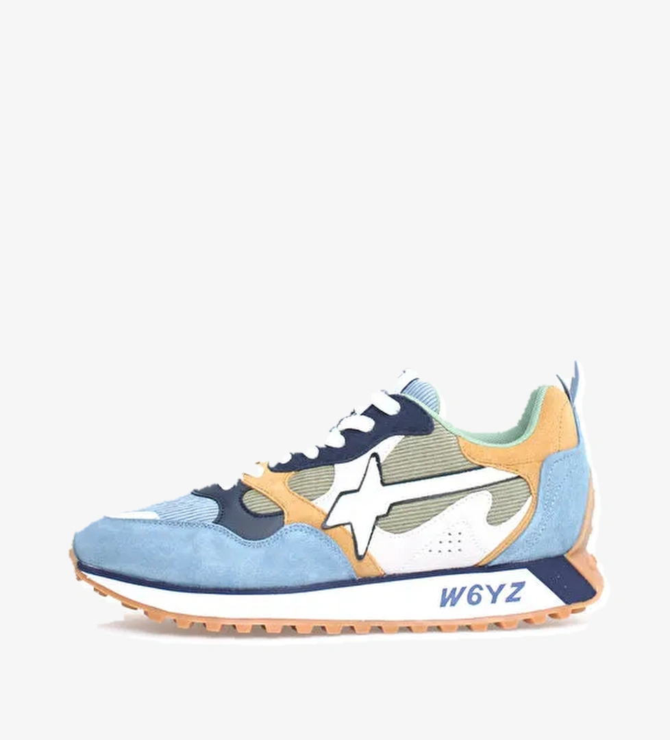 W6Yz Çok Renkli Erkek süet Sneaker LOOP-UNI - Görsel 1