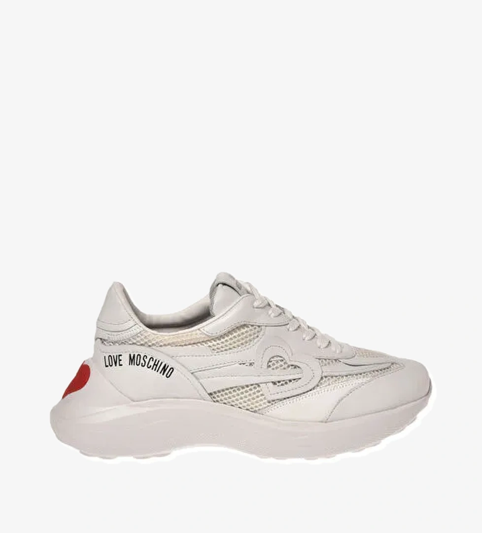 Love Moschino Beyaz Kadın Sneaker JA15366G1IIQA - Görsel 1