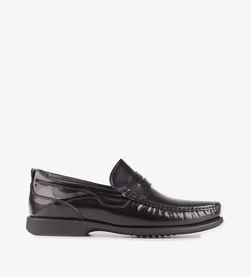 Cabani Ayakkabı Siyah Erkek Deri Loafer 21214 - Görsel 1