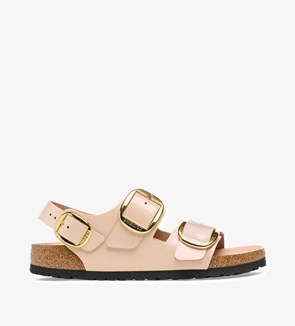 Birkenstock Pudra Kadın Deri Sandalet MILANO - Görsel 1