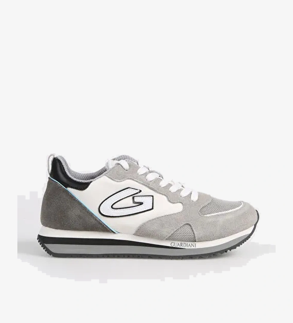 Beyaz - Gri Erkek Sneaker WEN 0092 LOW