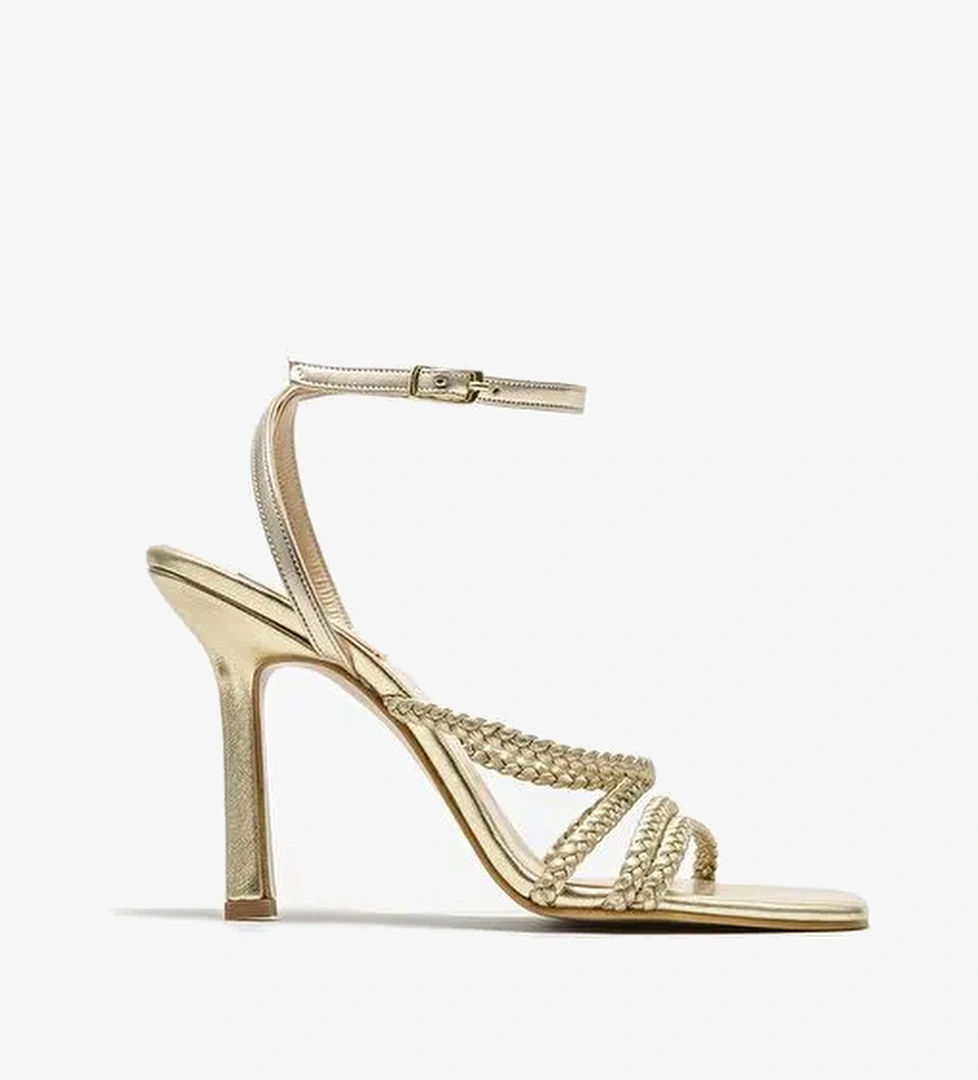 Gold ALEKSA KADIN SANDALET - Görsel 1