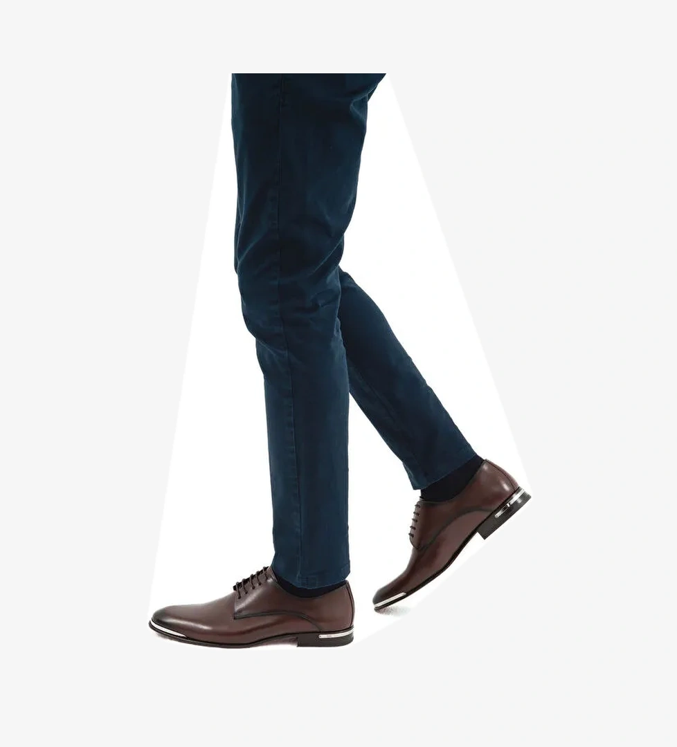 Tamer Tanca Siyah Erkek Rugan Klasik Ayakkabı 221 3400 K ERK AYK