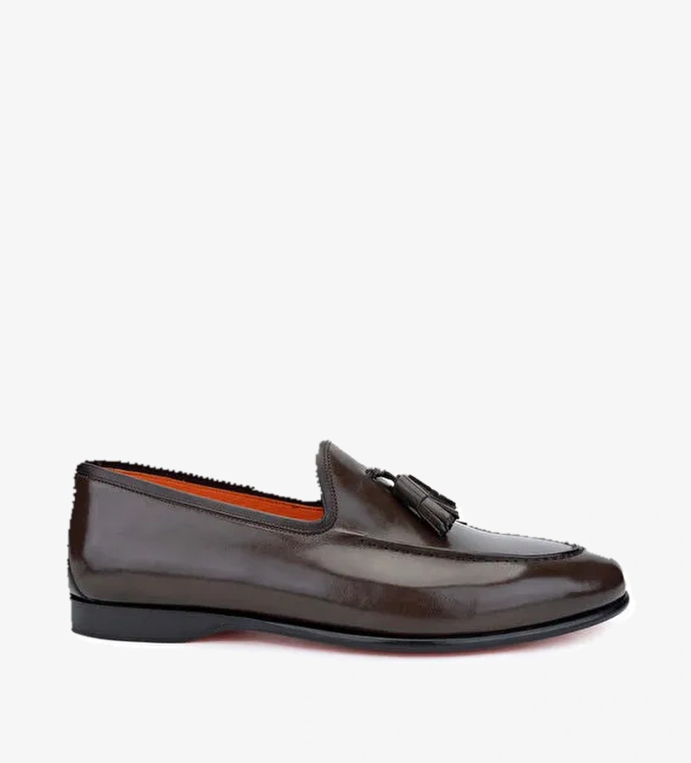 Tamer Tanca Siyah Erkek Deri Loafer 342 8740 ERK AYK Y24 - Görsel 1