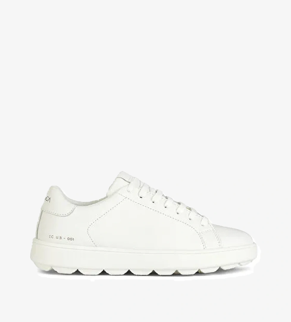 Geox Beyaz Kadın Deri Sneaker D SPHERICA ECUB-1 B