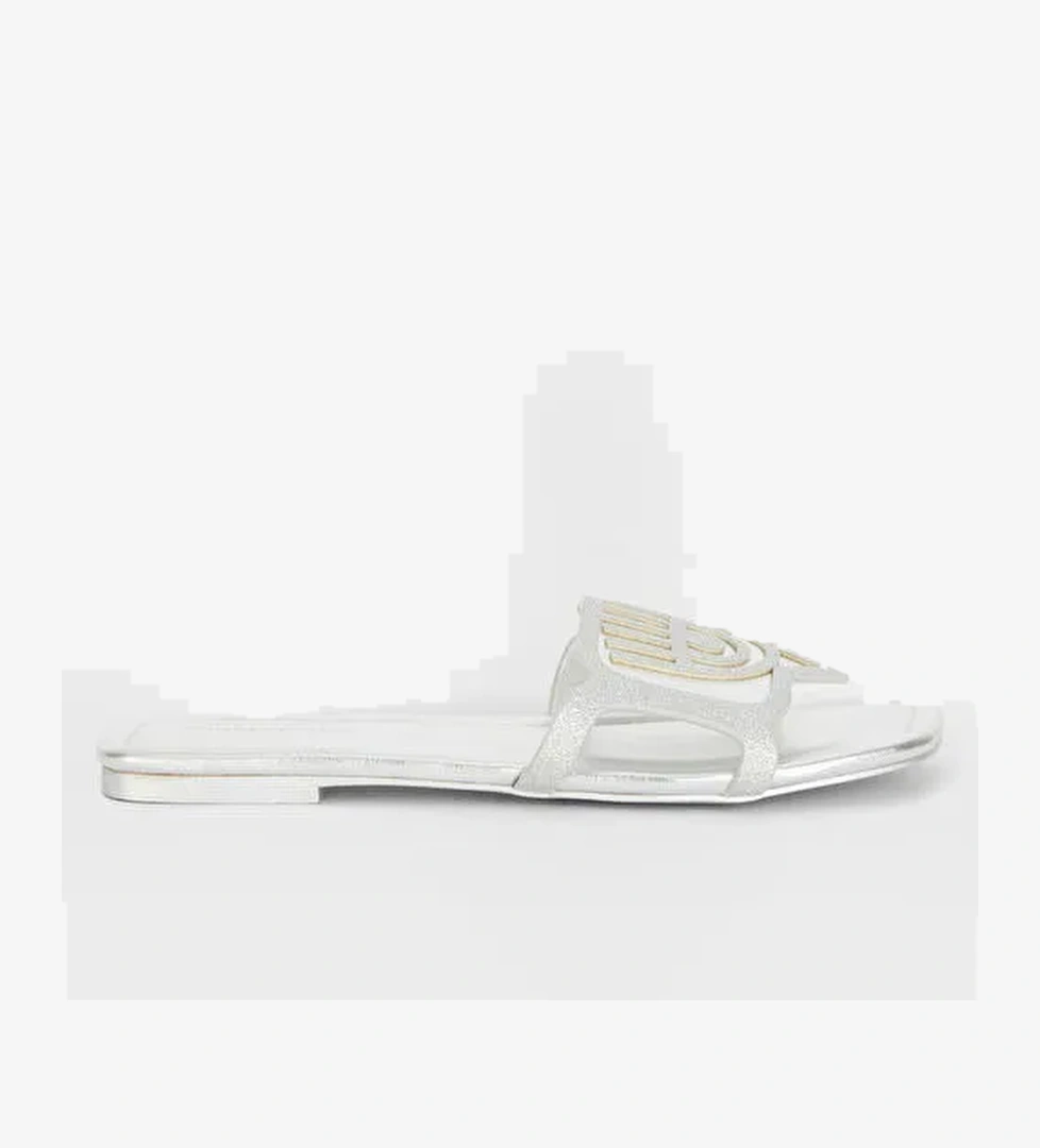 Chiara Ferragni Gümüş Kadın Terlik CF3361_004 - Görsel 1