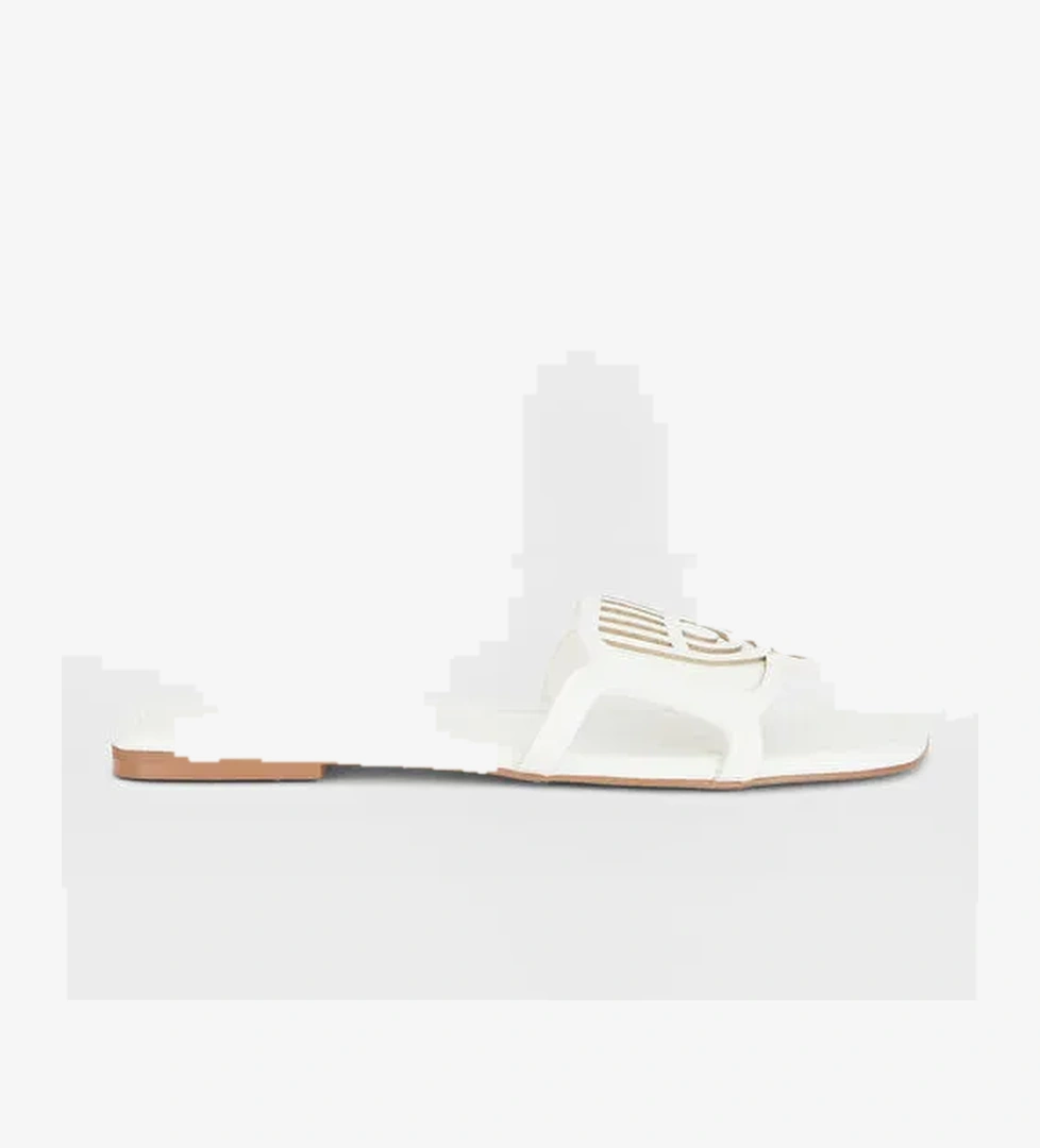 Chiara Ferragni Beyaz Kadın Terlik CF3360_009 - Görsel 1