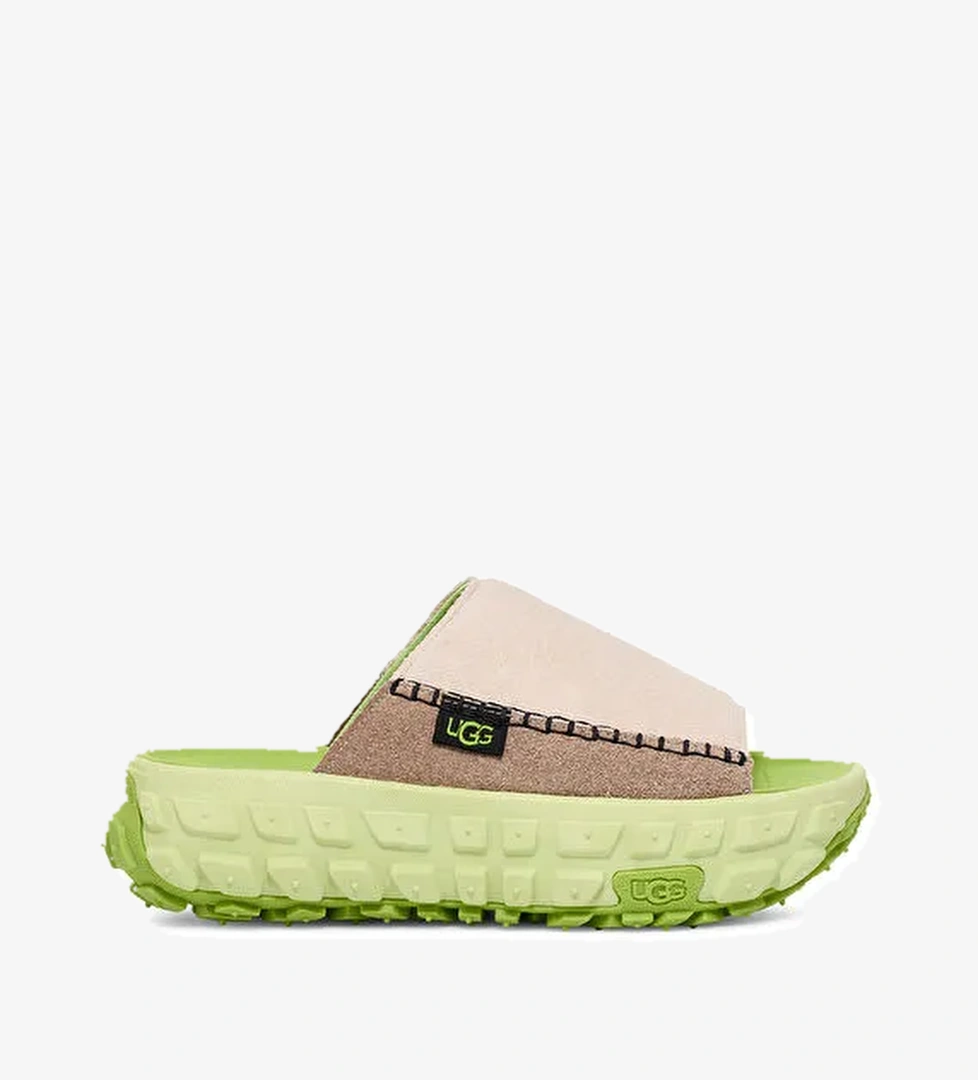 Ugg Ugg Bej-Yeşil Kadın Deri Terlik 1152680 model görseli