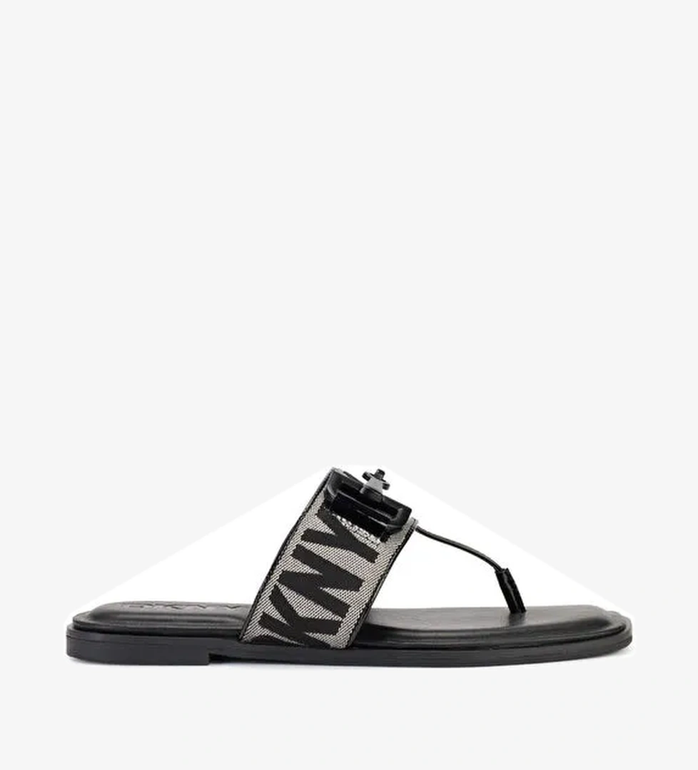 Dkny Siyah Kadın Terlik HORIZON - FLAT THONG SANDAL