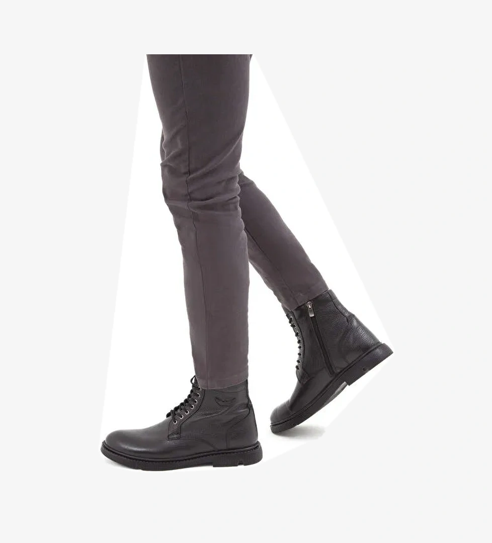 Tamer Tanca Kahverengi Erkek Deri Bot 818 528 ERK BOT SK21-22 - Görsel 1