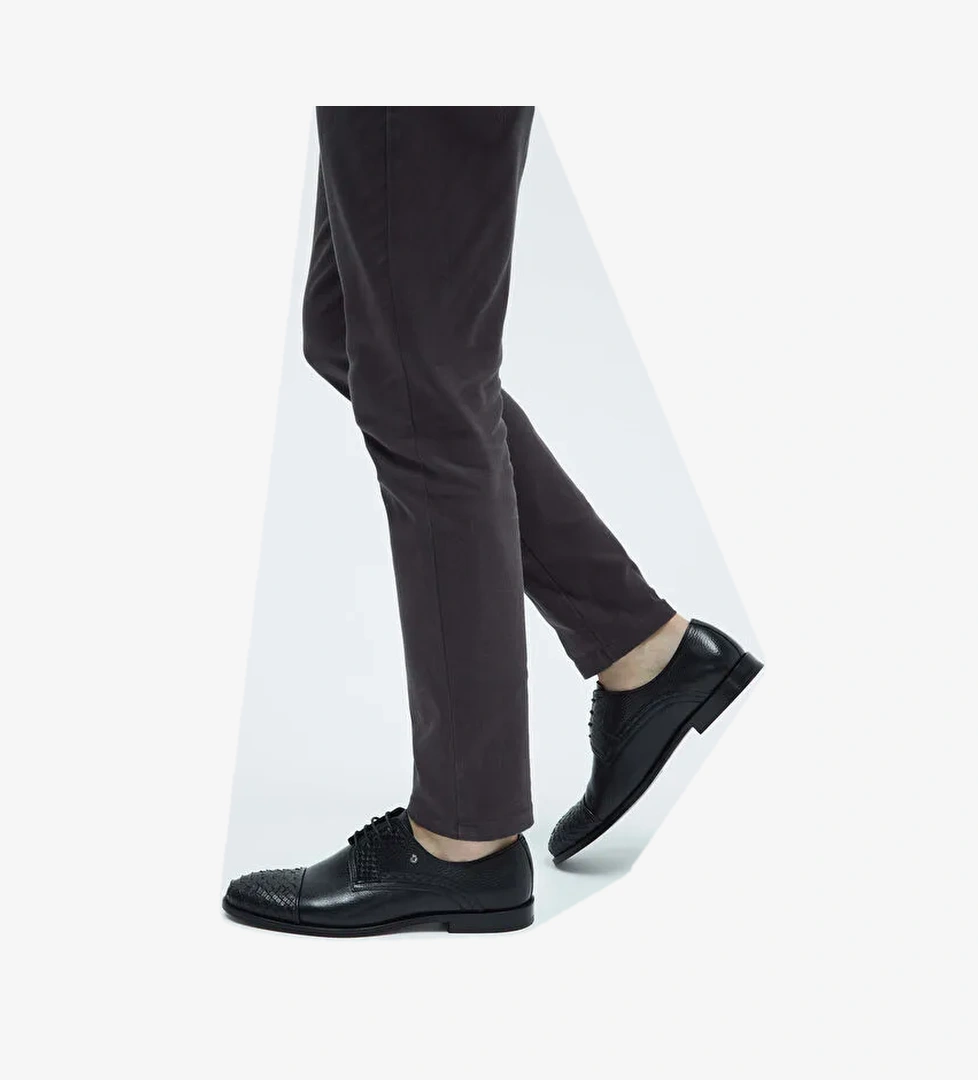 Tamer Tanca Taba Erkek Deri Klasik Ayakkabı 183 25162 ERK AYK Y23 - Görsel 1