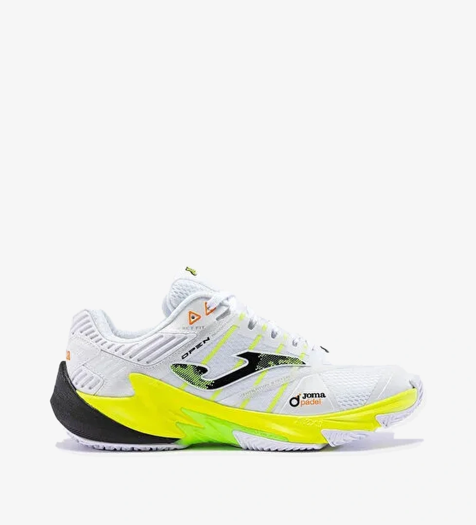 Joma Erkek Tenis Ayakkabı Open Men 2402 Blanco Amarillo Flúor Topes2402Om - Görsel 1