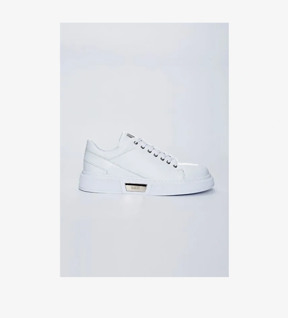 Valmenti Siyah Erkek Deri Sneaker 352 18004 ERK AYK Y23 - Görsel 1