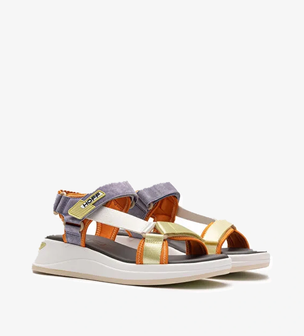 Hoff Çok Renkli Kadın deri Sandalet 12408001 - Görsel 1
