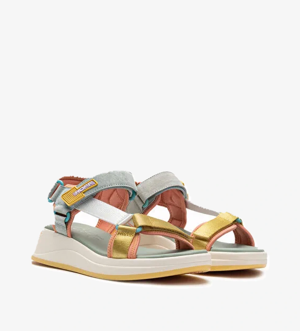 Hoff Çok Renkli Kadın deri Sandalet 12408002 - Görsel 1