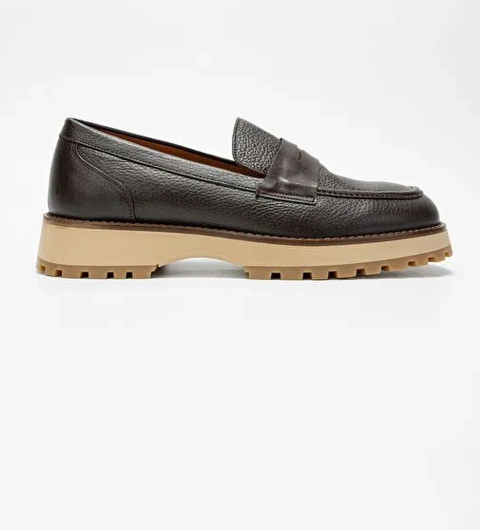 Valmenti Lacivert Erkek Deri Loafer 537 3374 ERK AYK SK23/24 - Görsel 1