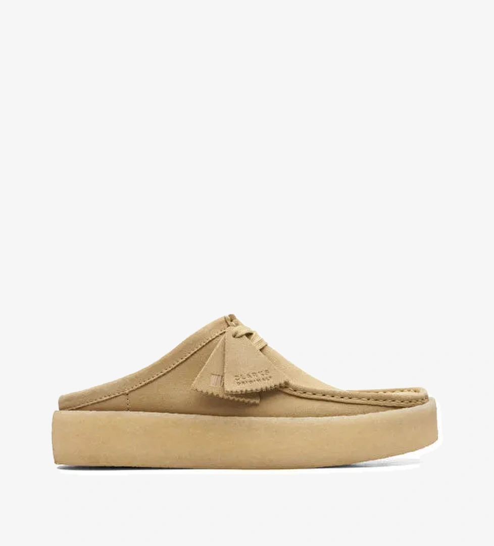 Clarks Clarks Bej Erkek Süet Terlik WallabeeCup Lo model görseli