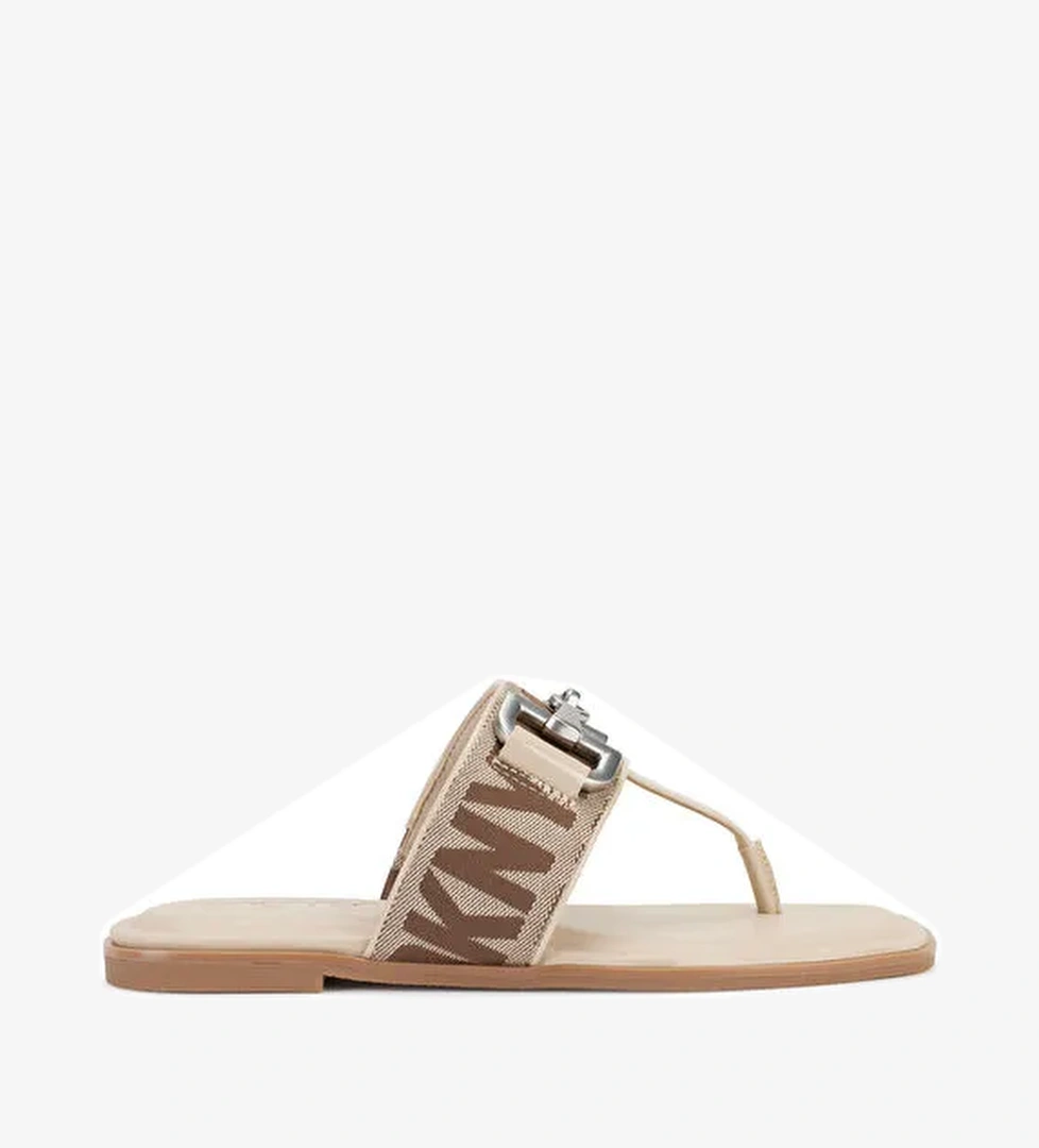 Dkny Dkny Bej Siyah Kadın Terlik Horizon - Flat Thong Sandal model görseli