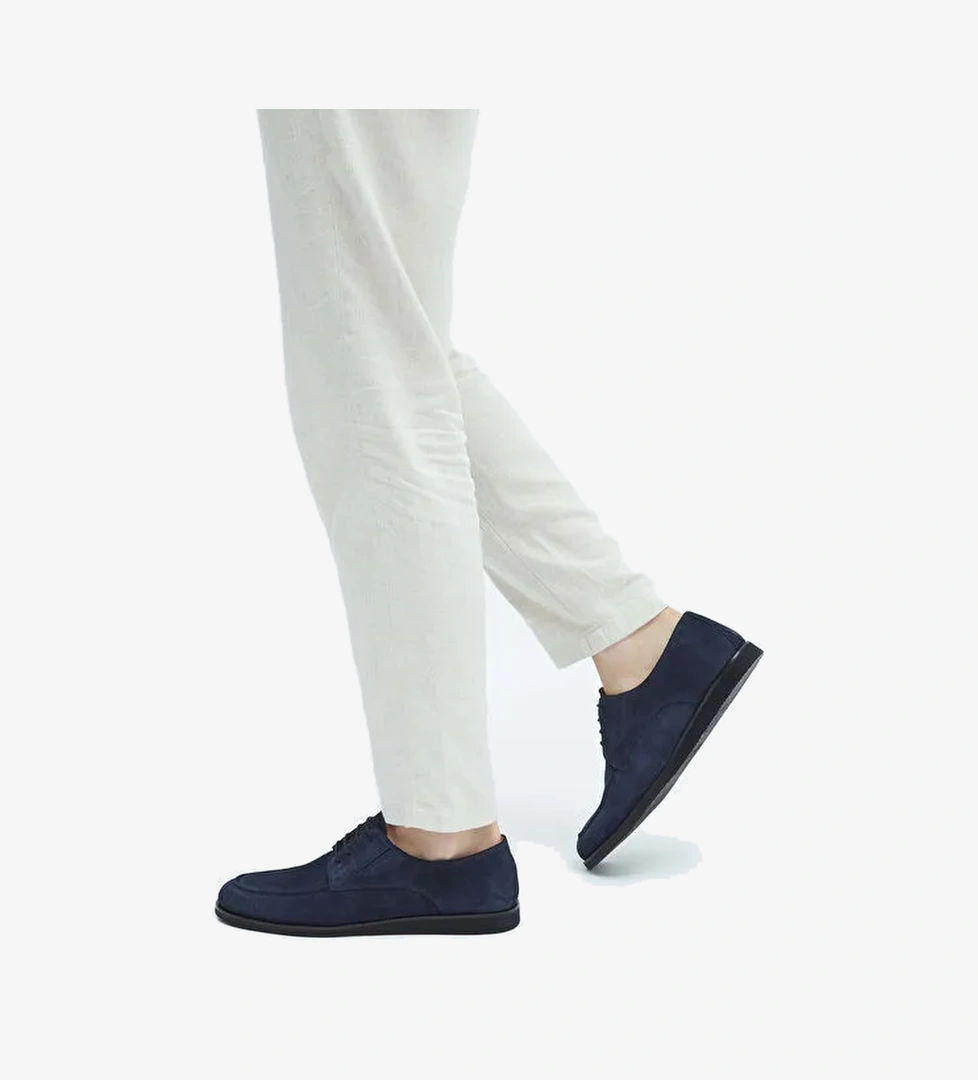 Tamer Tanca Kahverengi Erkek Süet Günlük Ayakkabı 537 3206 ERK AYK Y23 - Görsel 1