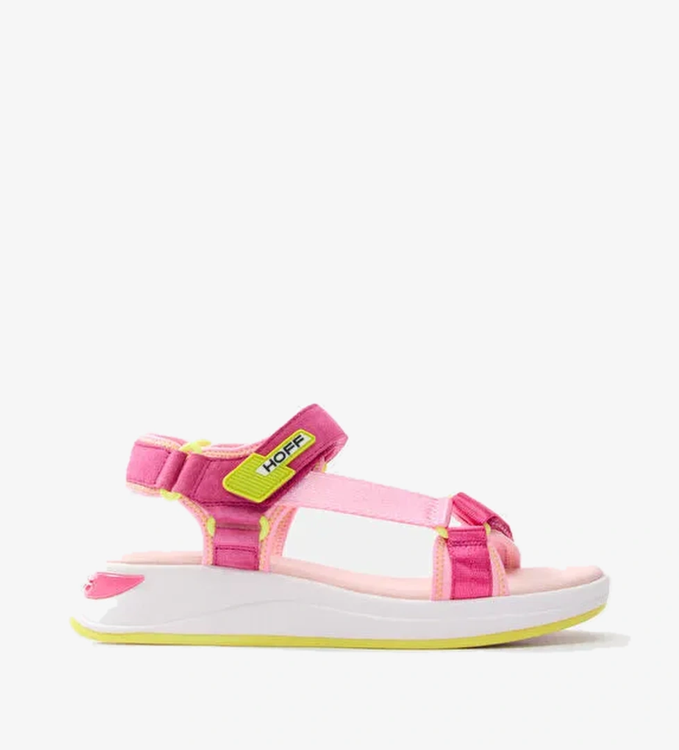 Hoff Pembe-Sarı Kadın Sandalet 12408007 - Görsel 1