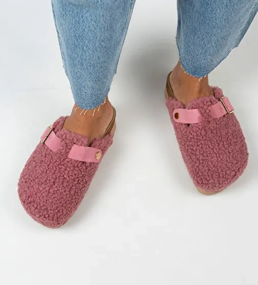 Manijero Lila Kadın Terlik MNJ.105.06 - Görsel 1