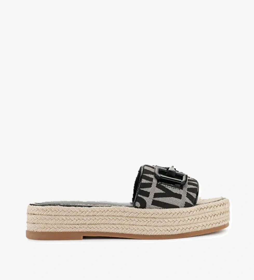 Dkny Dkny Siyah-Bej Kadın Terlik FIONA - PLATFORM SLIDE model görseli