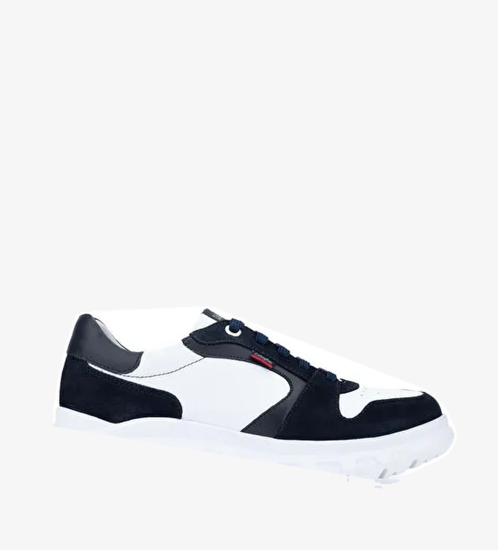 CALLAGHAN Erkek Hakiki Deri Lacivert Sneakers & Spor Ayakkabı - Görsel 1
